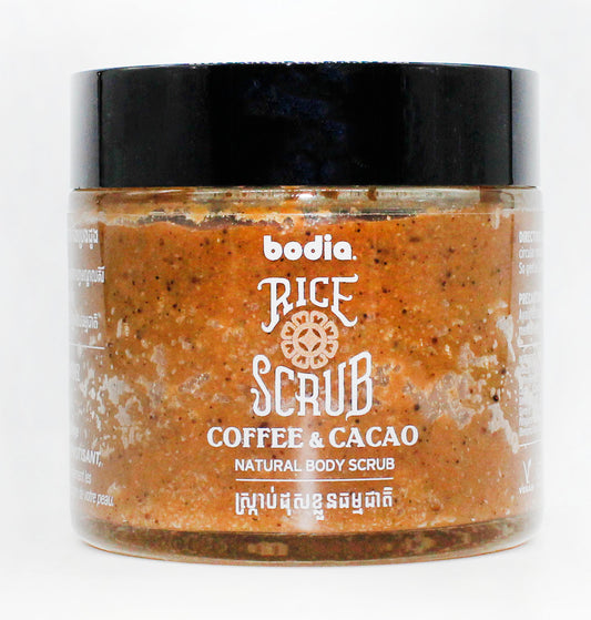 Natural Body Scrub Coffee and Cacao