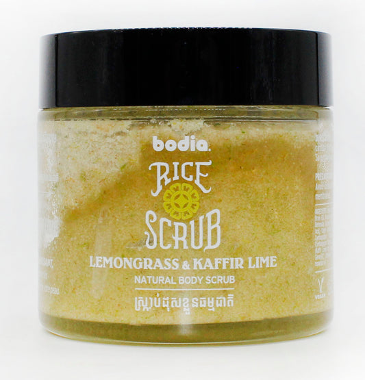 Natural Body Scrub Lemongrass and Kaffir Lime