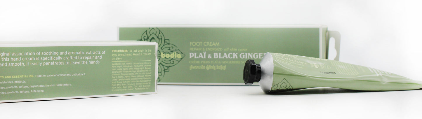 Foot Cream Plai and Black Ginger