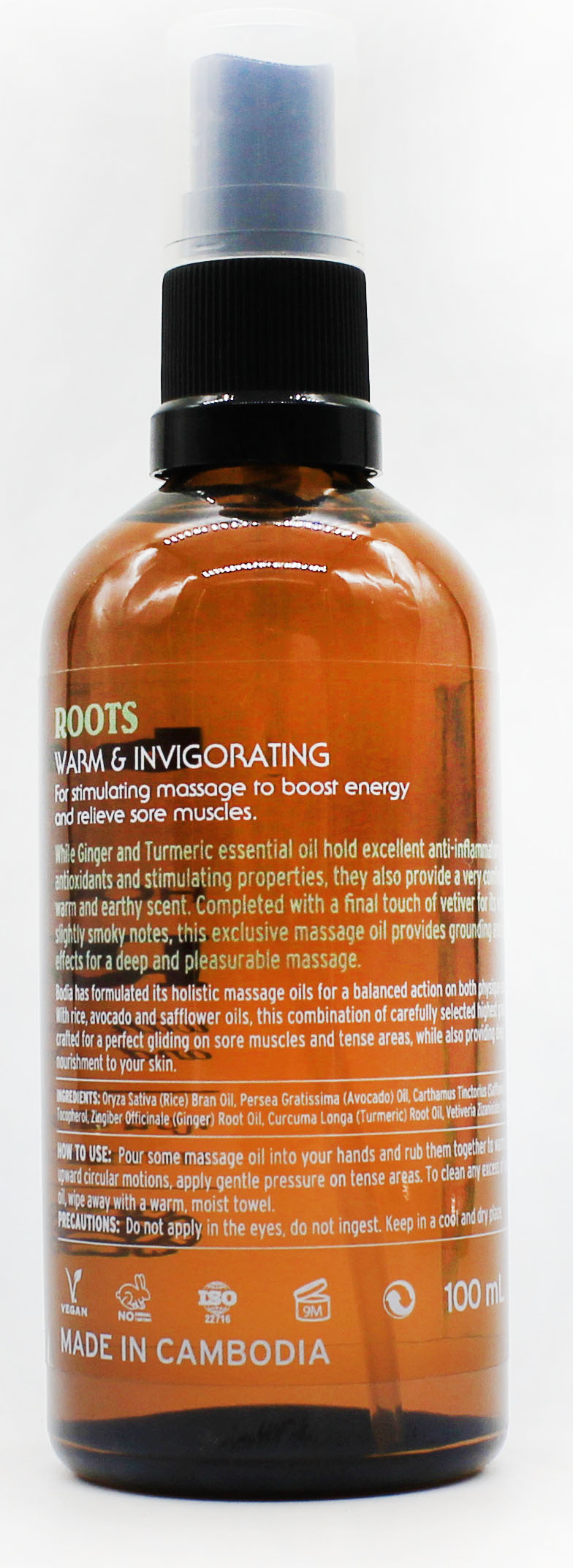 Holistic Massage Oil Roots