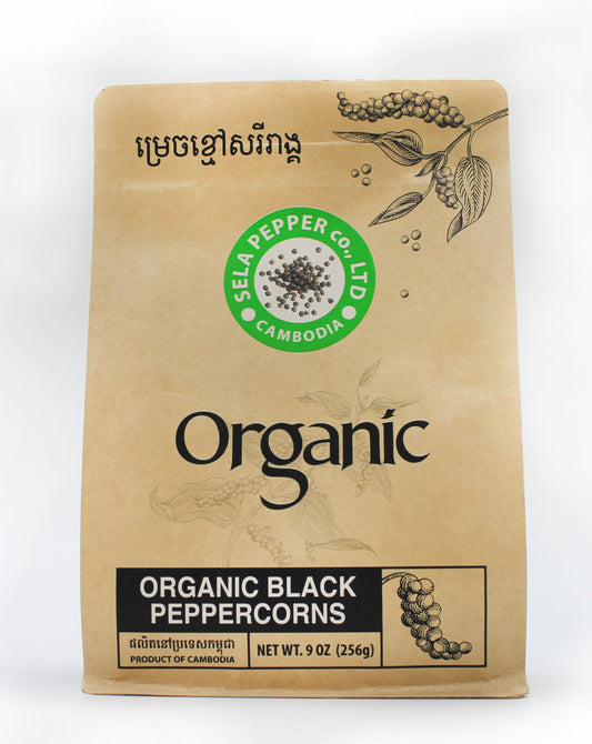 Organic Black Peppercorns