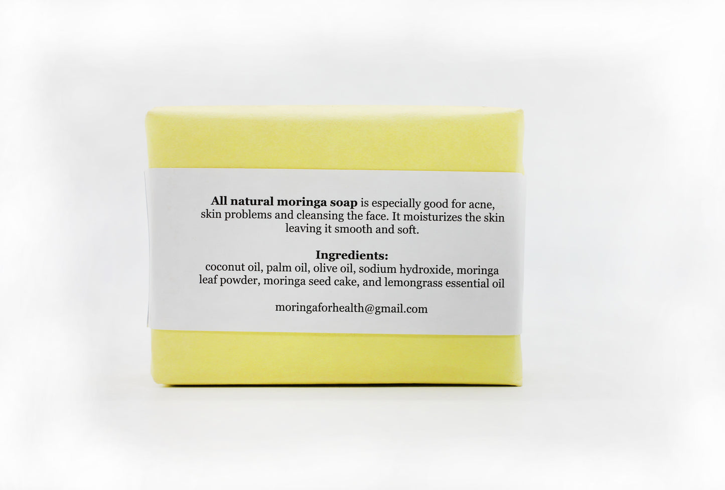 Moringa Soap With Lemongrass