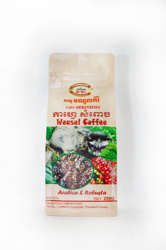 Weasel Coffee Arabica and Robusta