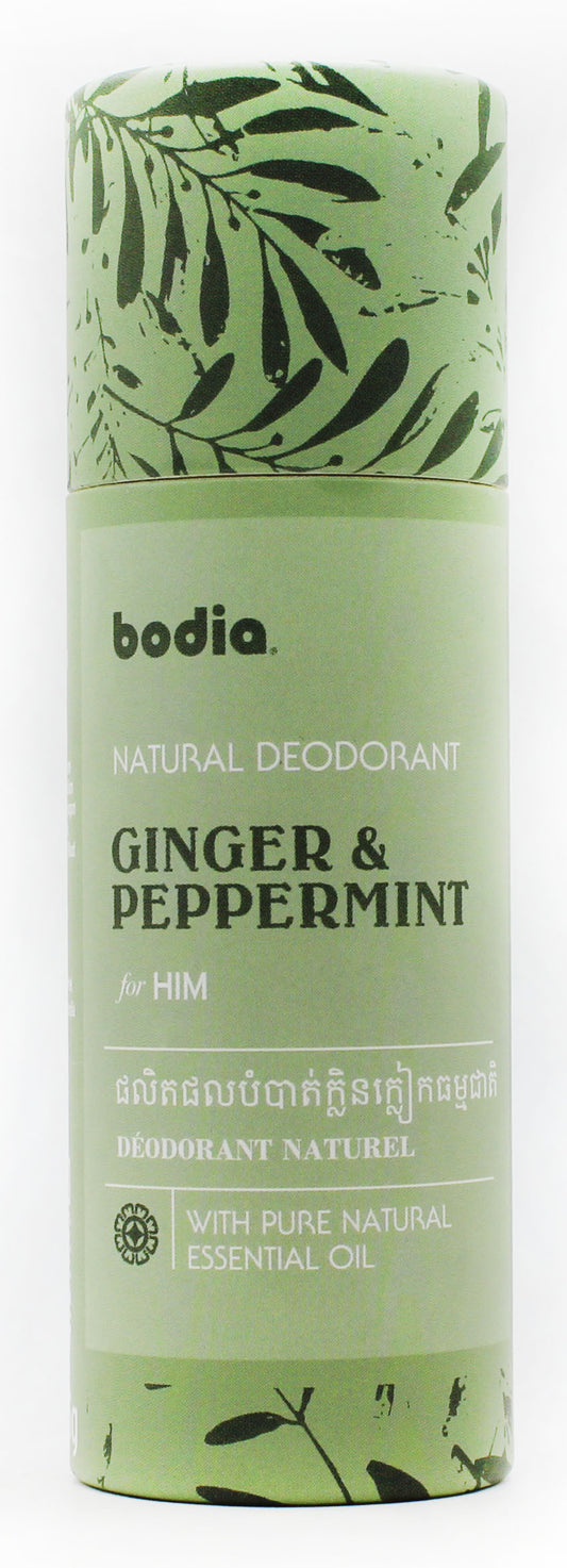 Natural Deodorant Ginger and Peppermint