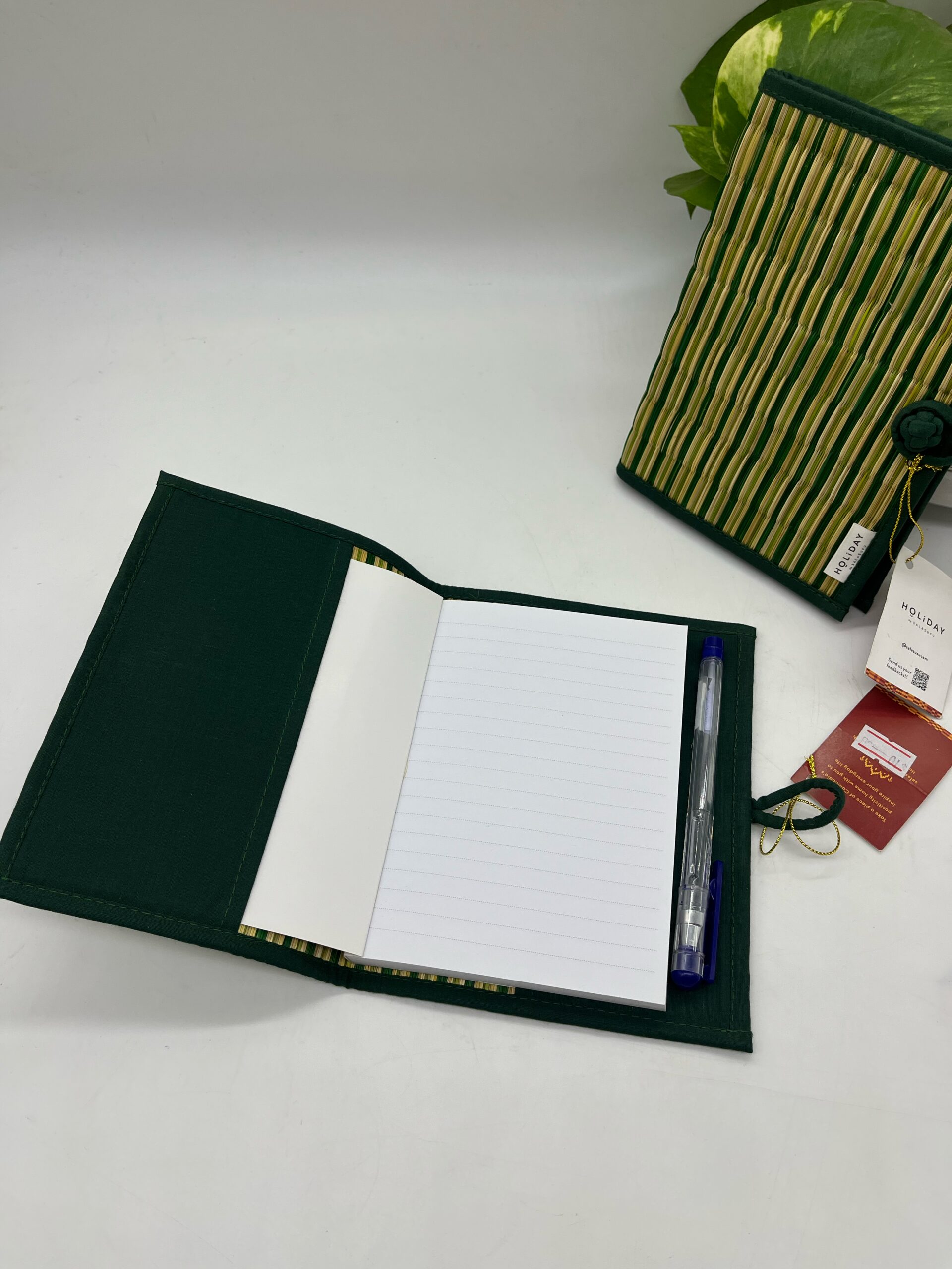 Notebook Cover Forest Silence Green S - សៀវភៅសរសេរពណ៌បៃតង តូច 15.5cm - Image 2