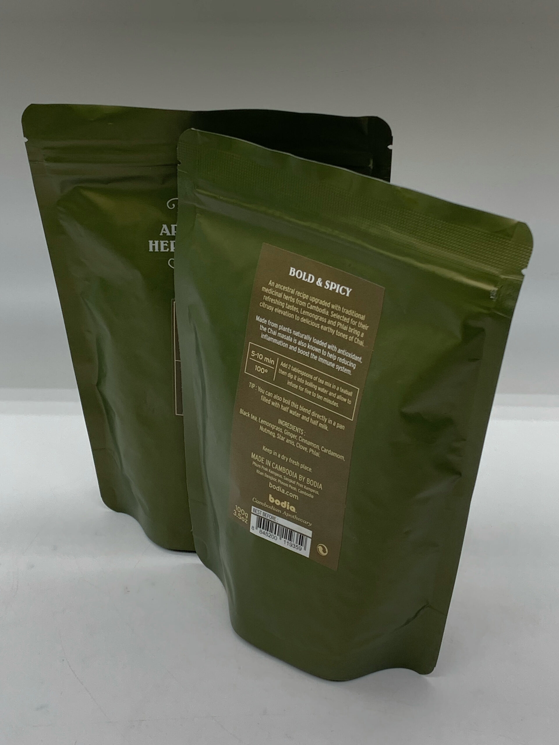 Chai Detox with Ginger, Cardamom, nutmeg and cinnamon តែឆៃដេតុ 100g 3 Chai Detox with Ginger, Cardamom, nutmeg and cinnamon តែឆៃដេតុ 100g - Image 3