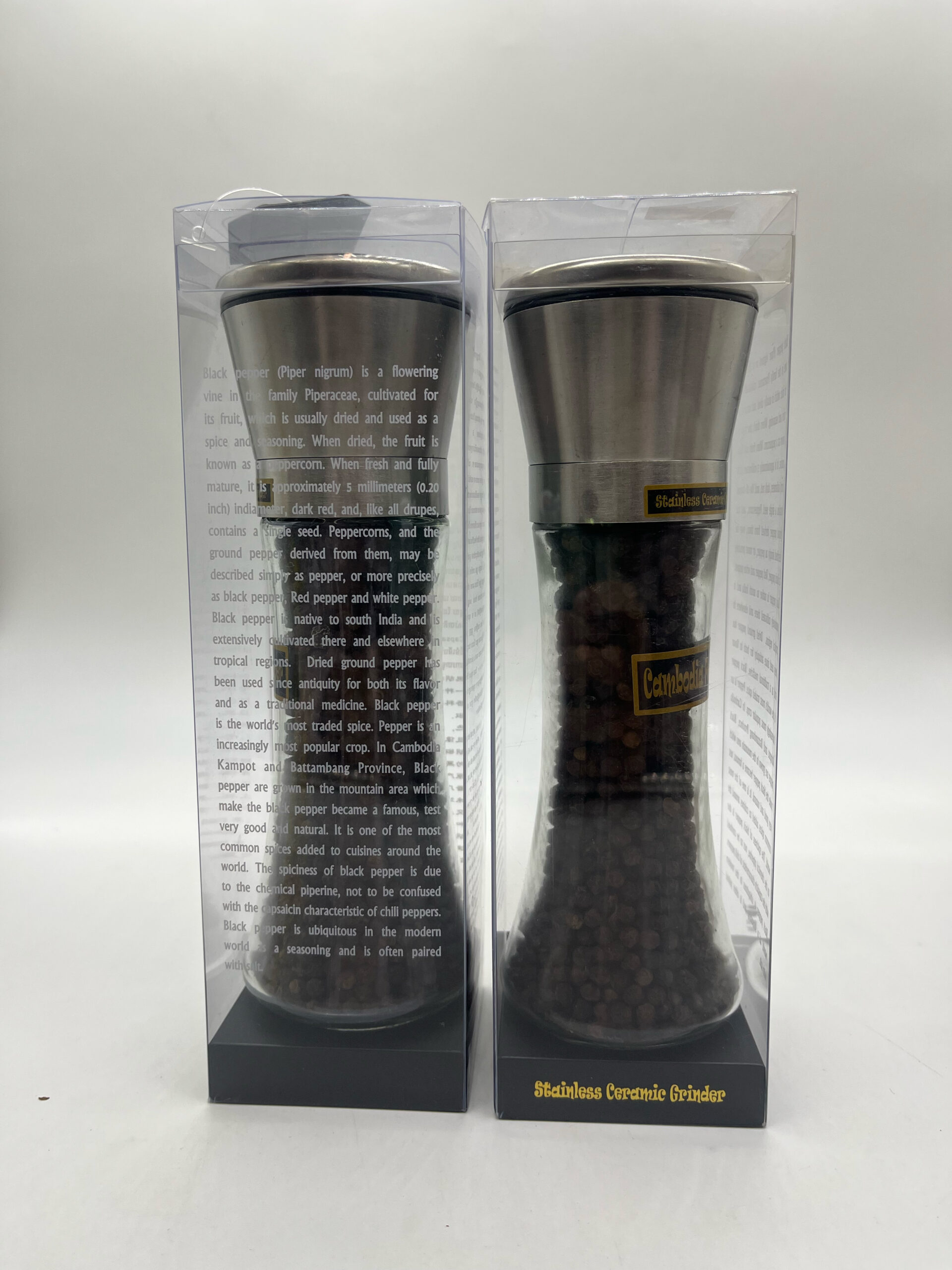 Black Pepper Golden Bowl - ម្រេចខ្មៅ (ដបវែង) 110g 2 Black Pepper Golden Bowl - ម្រេចខ្មៅ (ដបវែង) 110g - Image 2